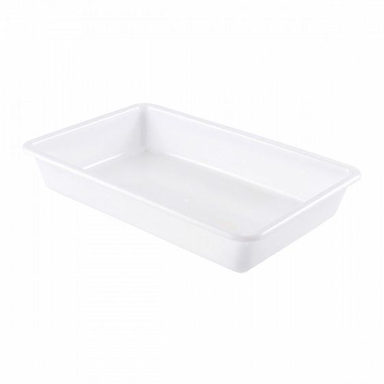 Lockable Flat Tray Size F White 1/Each by Practicon
