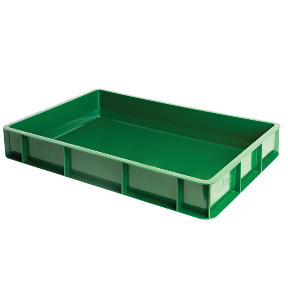 Recycled HDPE dough tray 600 x 400 mm - 15 L