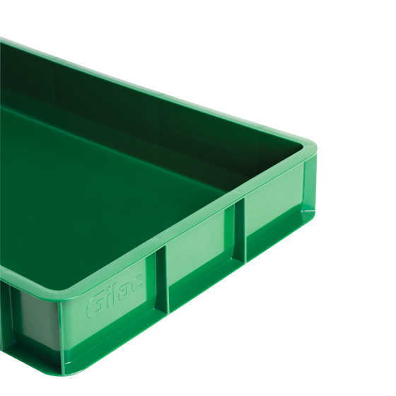 Recycled HDPE dough tray 600 x 400 mm - 15 L