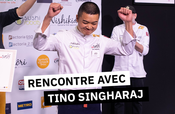 Rencontre avec Tino Singharaj, champion de France de sushi !